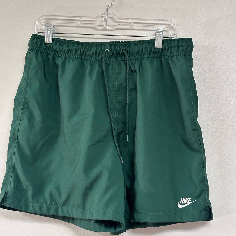 Nike Men's Dark Green Athletic Shorts